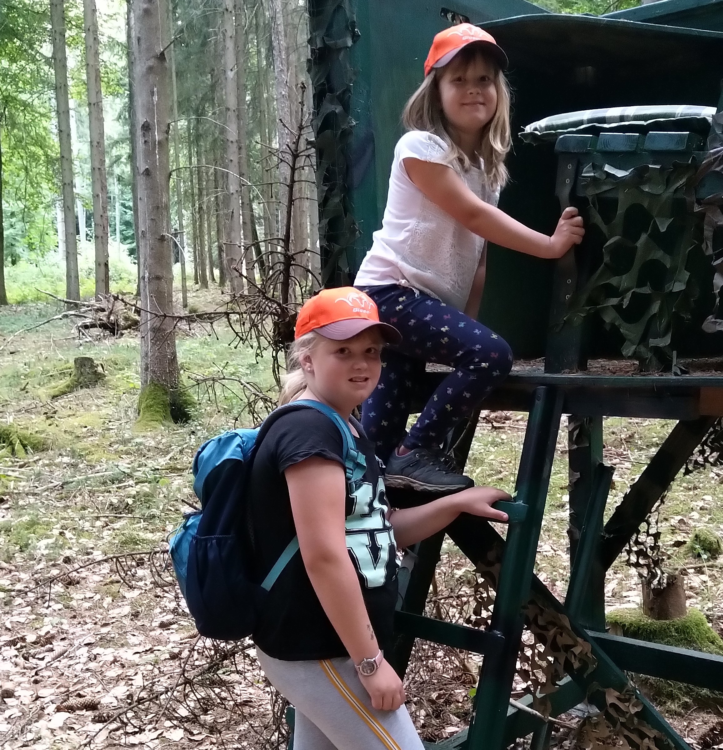 Abendansitz mit dem Jäger Image