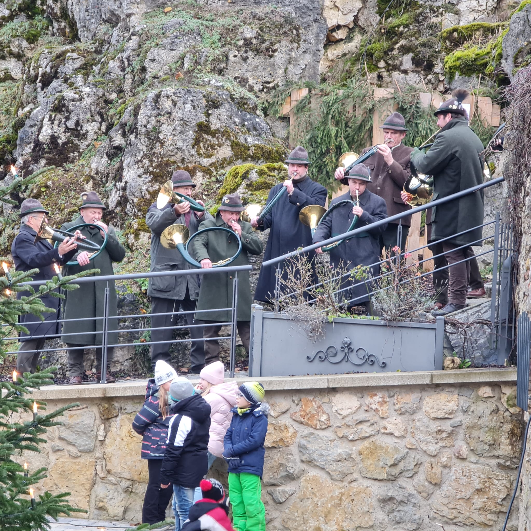 4.Dez. 2022 : Auftritt der Bläser beim Image