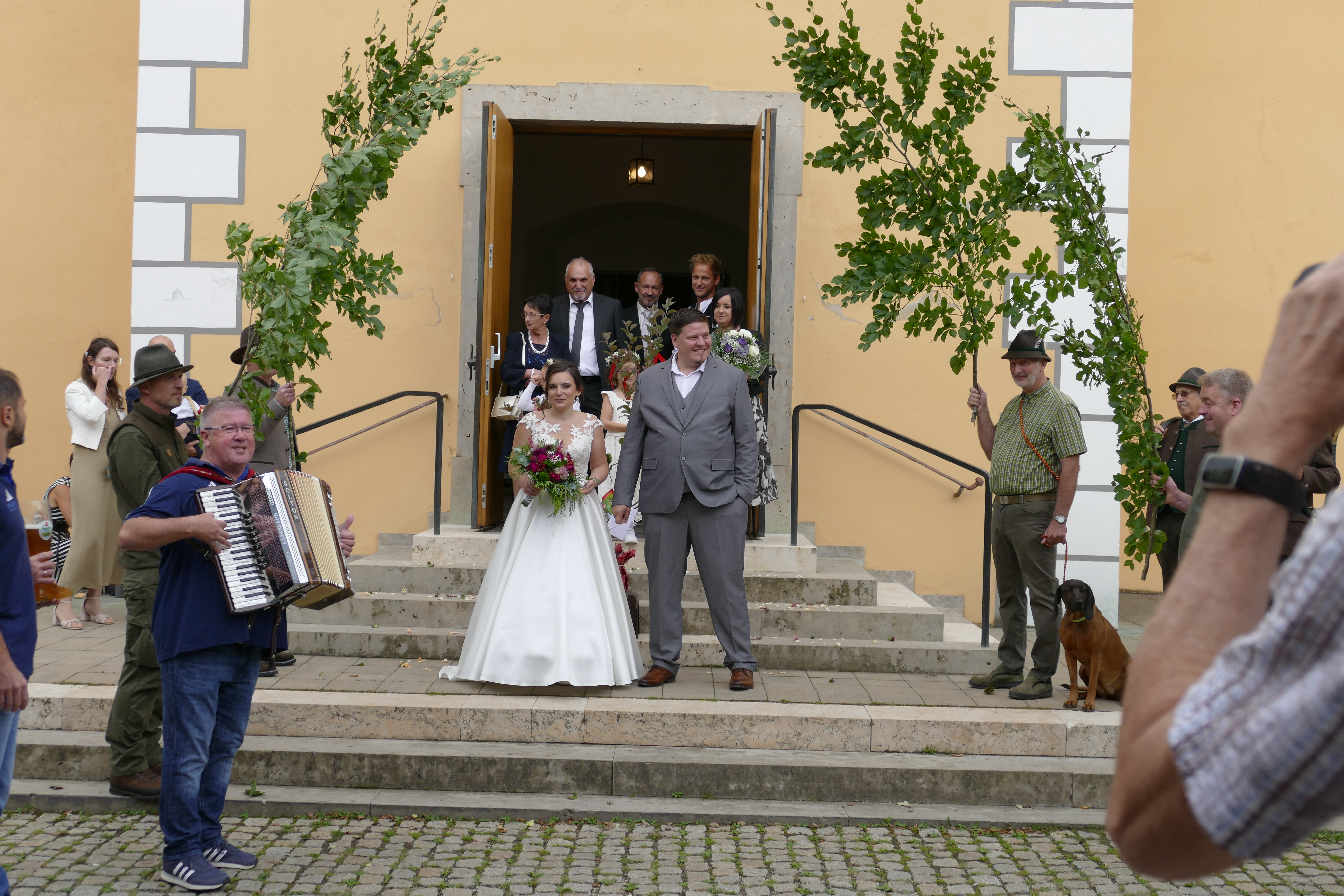 30. Aug. 2025: Jägerhochzeit im Hegering Hohenfels Image